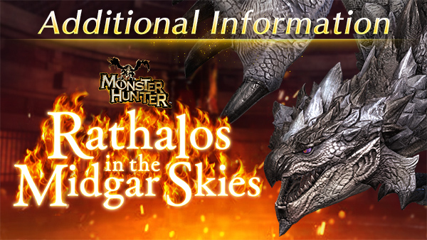 Monster Hunter Crossover Event Rathalos in the Midgar Skies Event Added