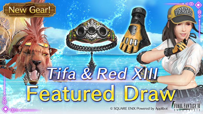 Tifa & Red XIII New Weapon Featured Draw On Now